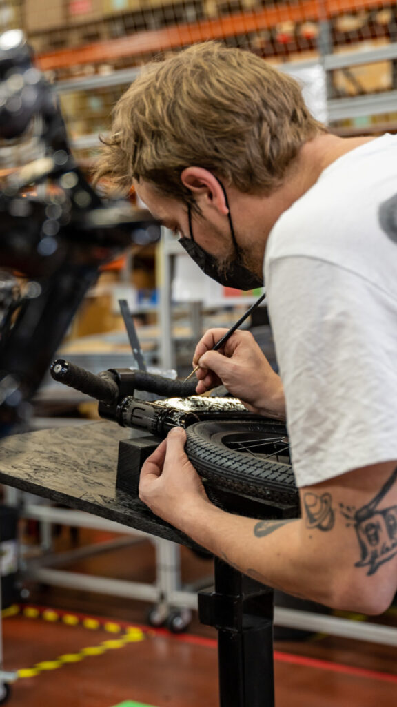 La nouvelle draisienne Sakew x Moustache bikes