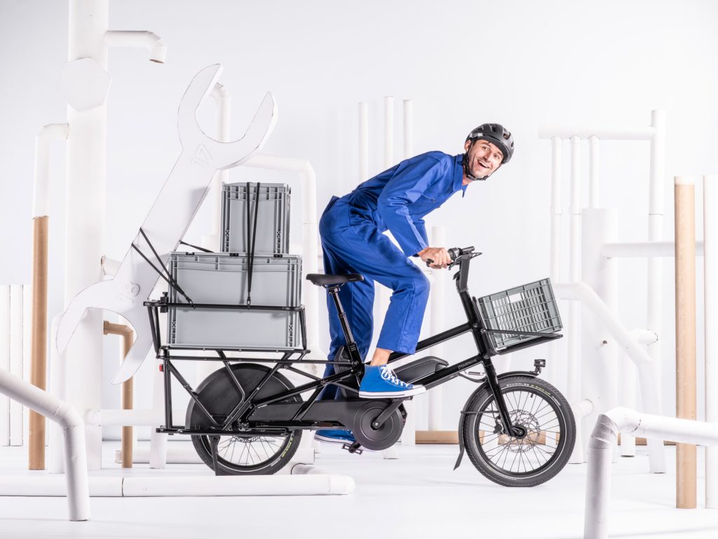 Vélo Cargo électrique bientôt disponible dans votre E-GRIM Store Montpellier Pérols !