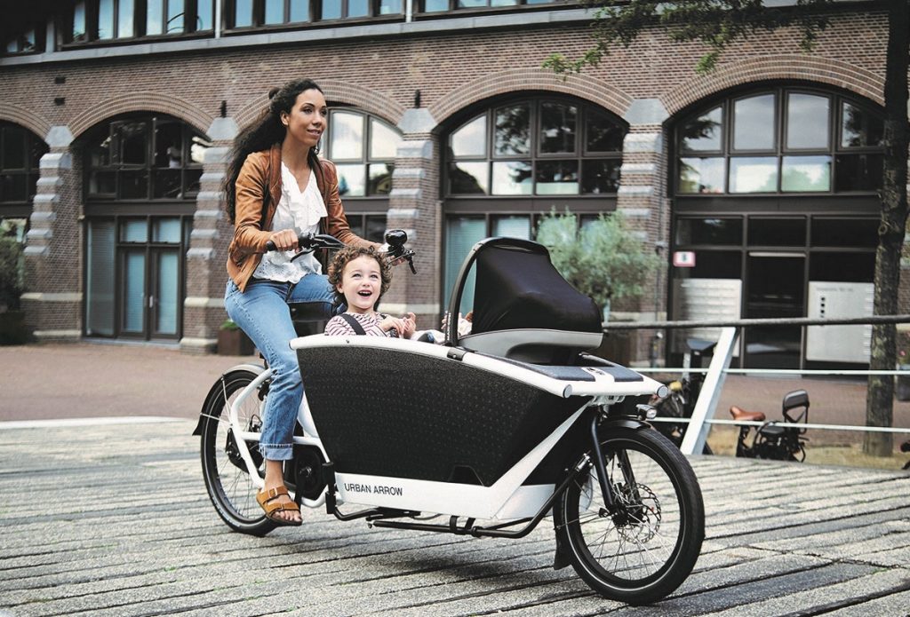 marque de vélos électriques : Urban Arrow