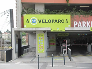 Piste cyclables Montpelier : Véloparc Montpellier Saint Roch