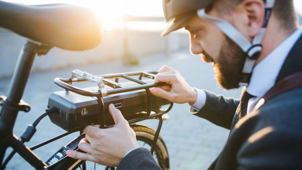 Caractéristiques principales d'un vélo électrique : batterie