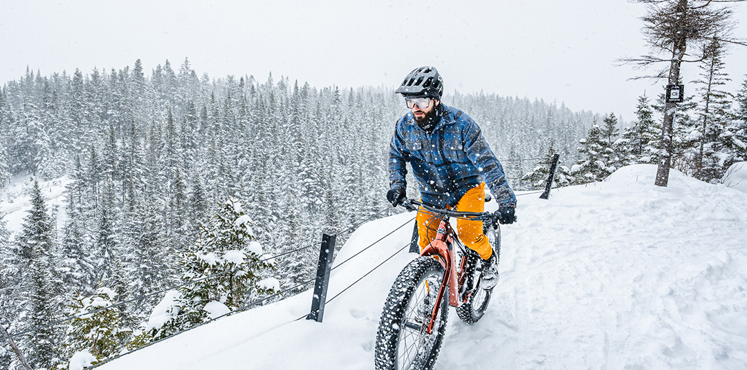 faire du vélo l'hiver