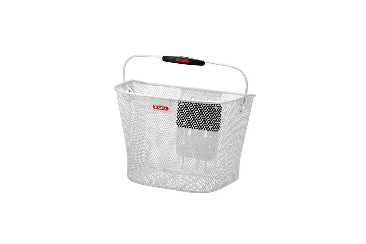 Panier KlickFix Uni Blanc