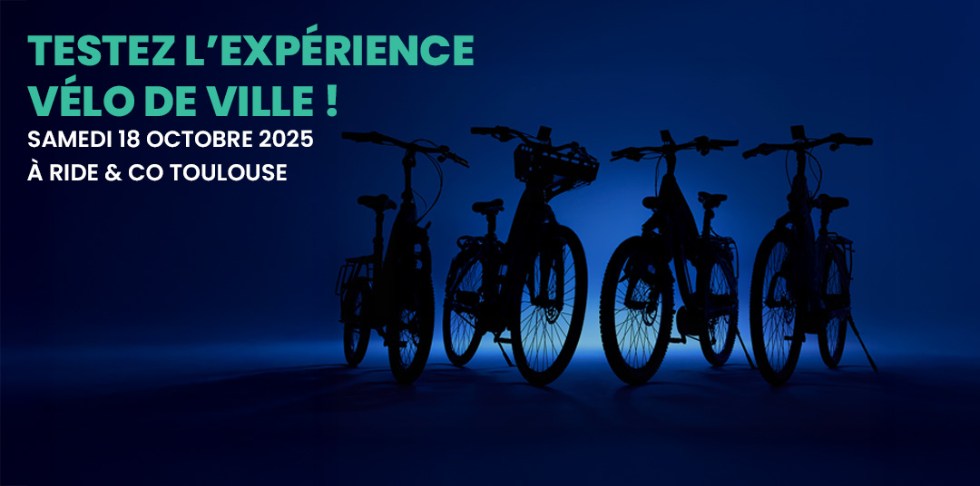 Journée test vélo de ville samedi 18 octobre 2025 à Ride & Co Toulouse